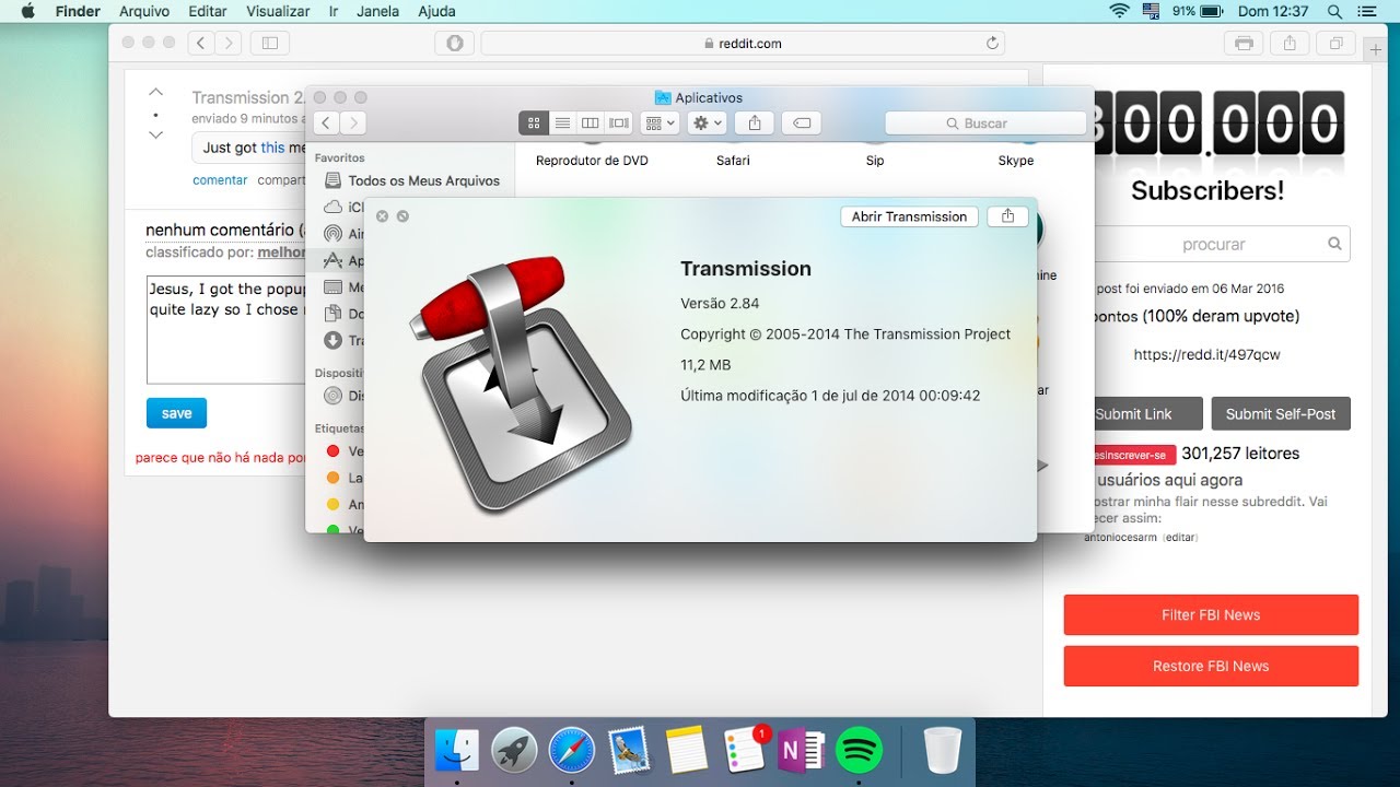 How To Install Transmission For Mac